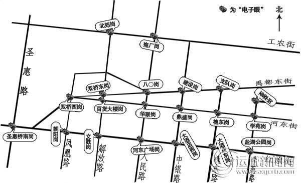 运城电子眼分布